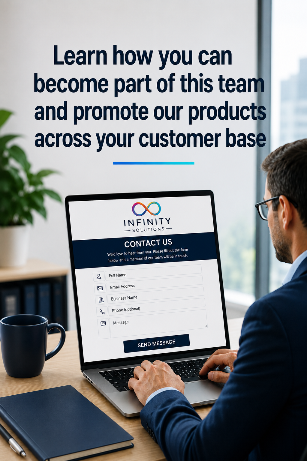 Learn how you can become part of this team and promote our products across your customer base